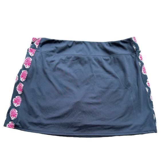 Tommy Bahama golf sports Athleisure skort UPF 50 wicking gray tropical womns. XL - Picture 2 of 7